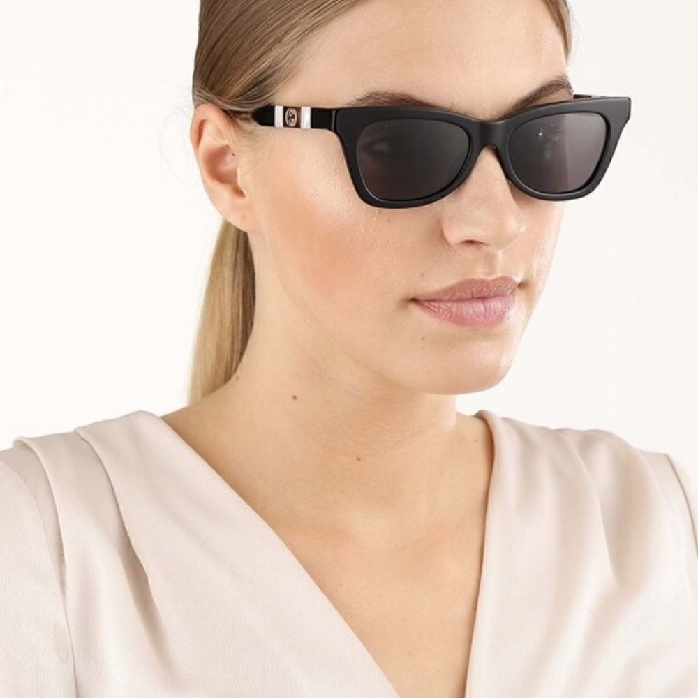 Gucci Sunglasses Gg0598s001black/Greywomennew